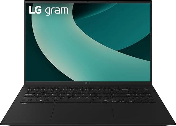 LG gram 16-inch Thin and Lightweight Laptop Computer, Copilot+ PC, Intel Evo Edition Powered by Intel Core Ultra9 288V Processor, Windows 11 Home, 32GB RAM, 2TB SSD - Obsidian Black
